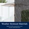 Best Choice Products 10ft Outdoor Woodgrain Pattern Steel Market Patio Umbrella w/ Crank, Tilt